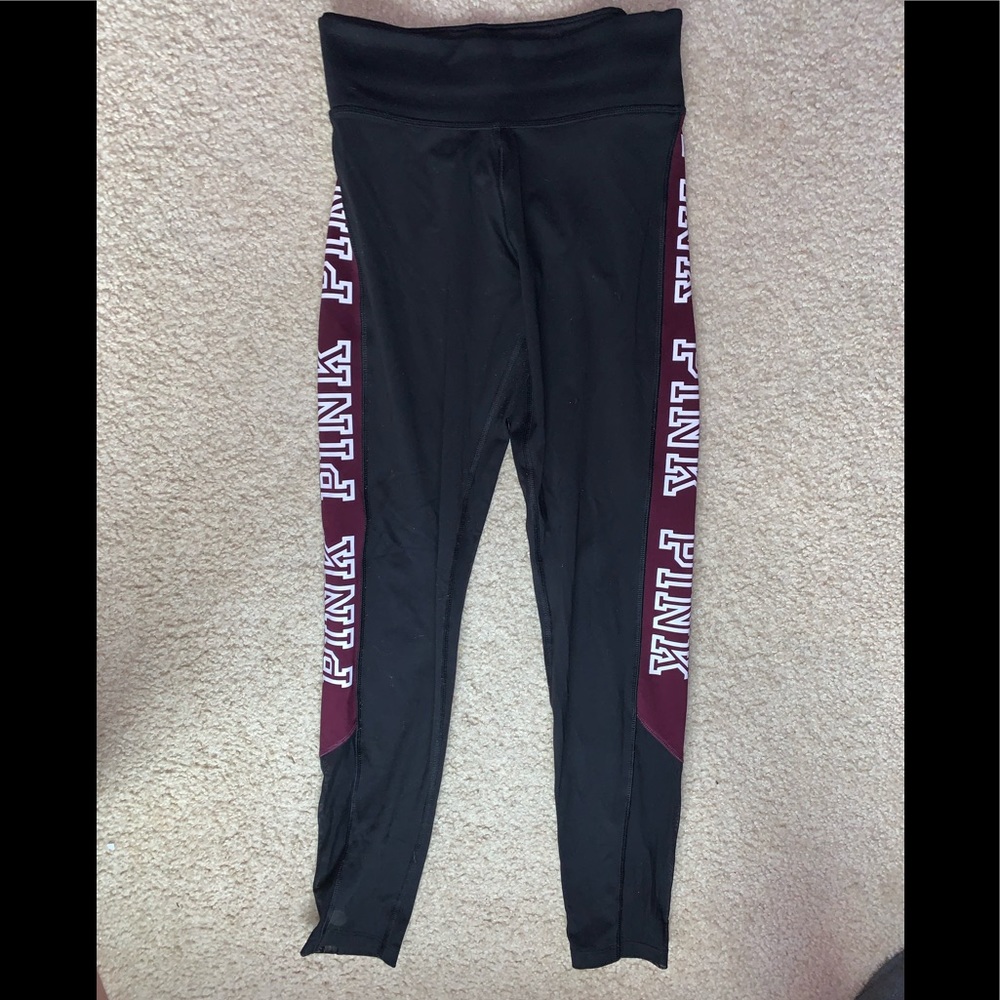 High-Waisted PINK Leggings